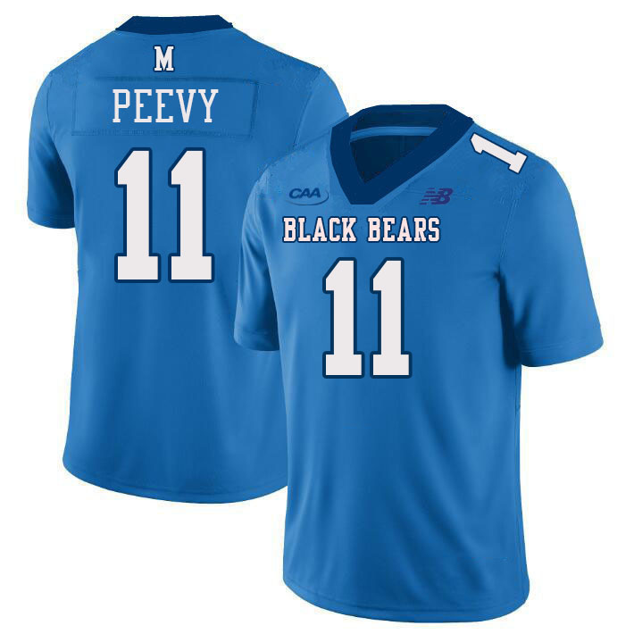 Maine Black Bears #11 Carter Peevy College Football Jerseys,Uniforms-Light Blue Maine Black Bears #11 Carter Peevy College Football Jerseys,Uniforms-Light Blue